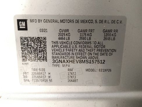 Used 2021 Chevrolet Equinox LS w/ LS Convenience Package FWD image 33