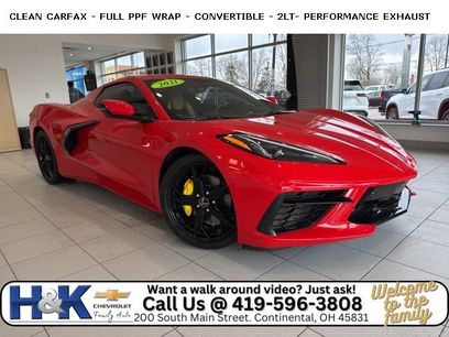 Used 2021 Chevrolet Corvette Stingray Preferred Conv w/ Battery Protection Package