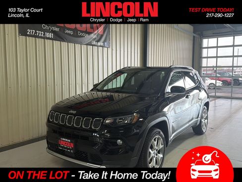 Used 2022 Jeep Compass Limited w/ Sun and Sound Group image 1