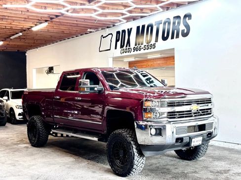 Used 2016 Chevrolet Silverado 3500 LTZ w/ Duramax Plus Package AWD/4WD image 1