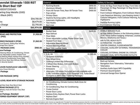 New 2026 Chevrolet Silverado 1500 RST AWD/4WD image 18