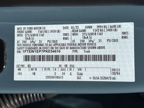 Used 2023 Ford F150 XLT w/ Equipment Group 302A High AWD/4WD image 29