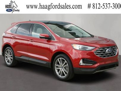 Certified 2022 Ford Edge Titanium w/ Class II Trailer Tow Package