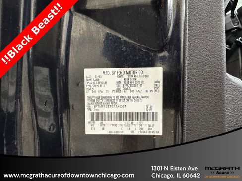 Used 2014 Ford F150 FX4 w/ FX Appearance Package image 10