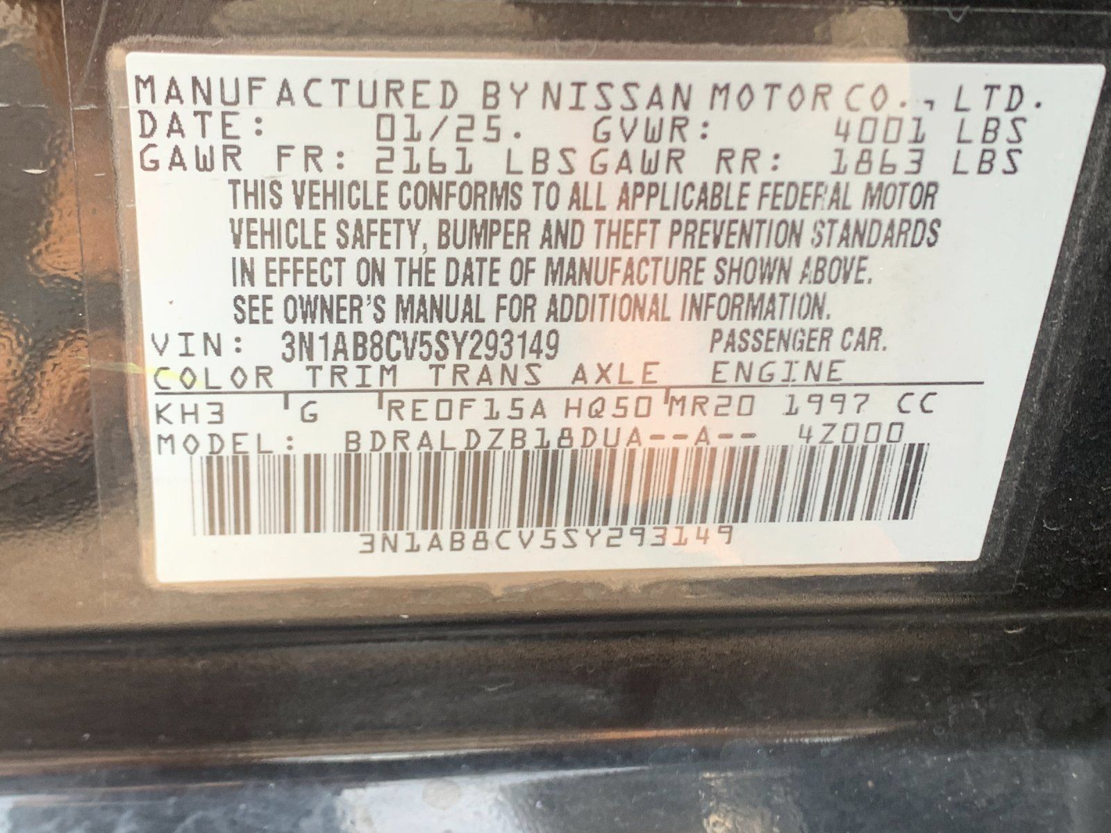 Used 2025 Nissan Sentra SV FWD image 34
