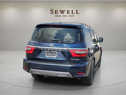 Used 2023 Nissan Armada Platinum w/ Captain's Chairs Package AWD/4WD image 5