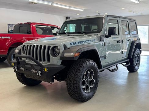 Used 2023 Jeep Wrangler Unlimited Rubicon 4xe w/ Cold Weather Group image 1