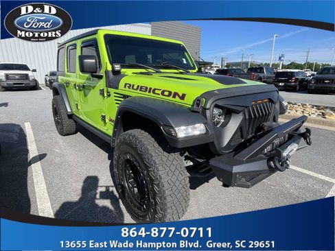 Used 2021 Jeep Wrangler Unlimited Rubicon AWD/4WD image 1