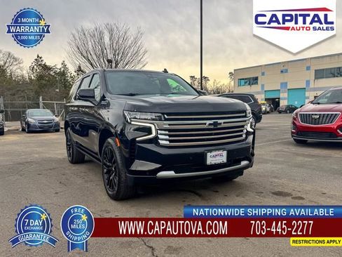 Used 2021 Chevrolet Tahoe High Country w/ Premium Package image 1