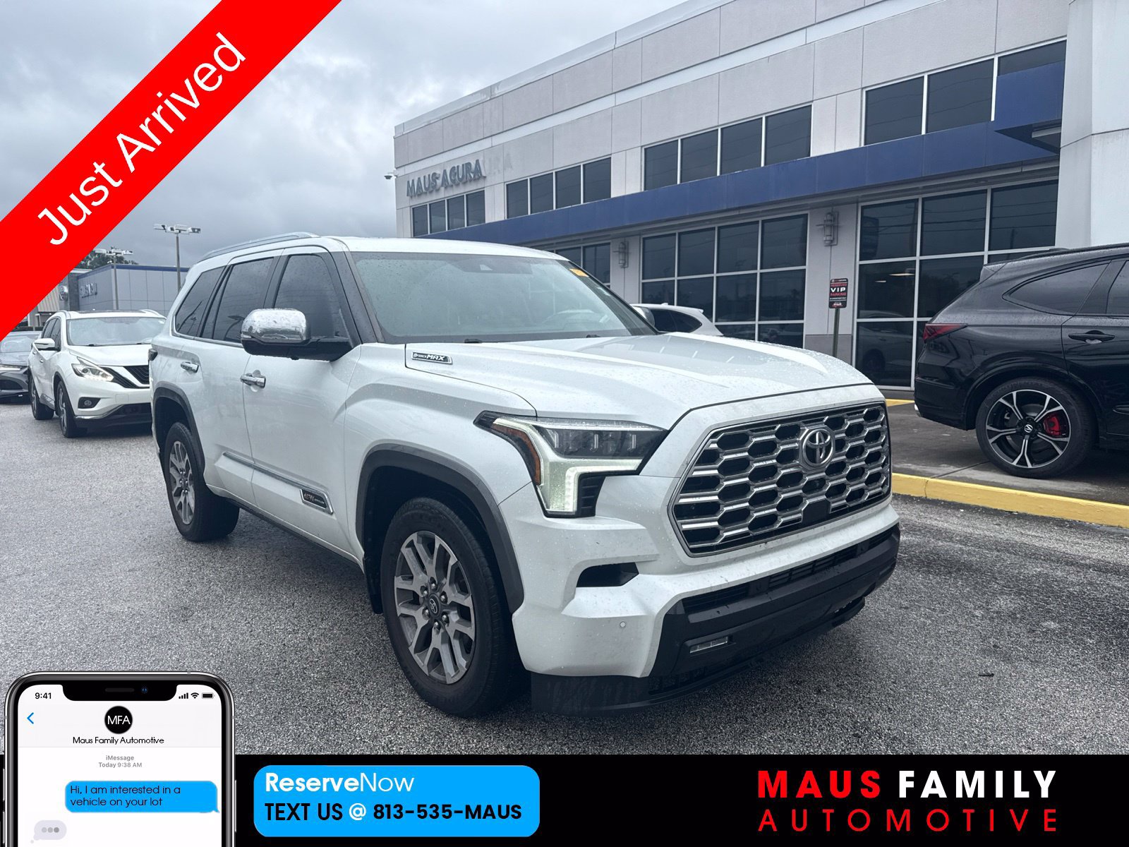Used 2025 Toyota Sequoia 1794 Edition AWD/4WD image 1