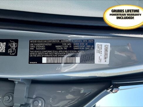 New 2026 Volvo XC90 B6 Ultra w/ Protection Package AWD/4WD image 22