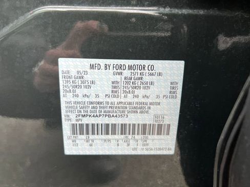 Used 2023 Ford Edge ST w/ Cargo Accessory Package AWD/4WD image 16