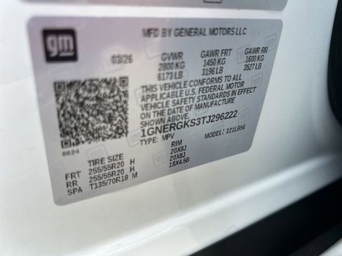 New 2026 Chevrolet Traverse LT w/ Sun and Wheel Package FWD image 37