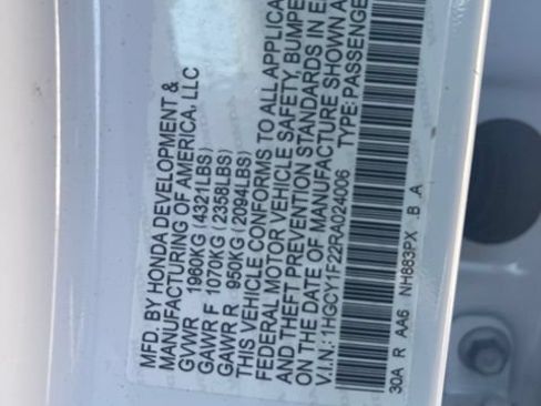 Used 2024 Honda Accord LX image 12
