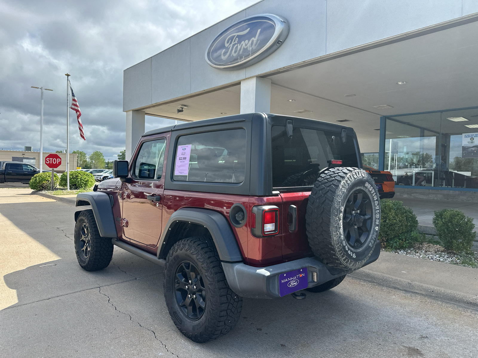 Used 2021 Jeep Wrangler Sport AWD/4WD image 11