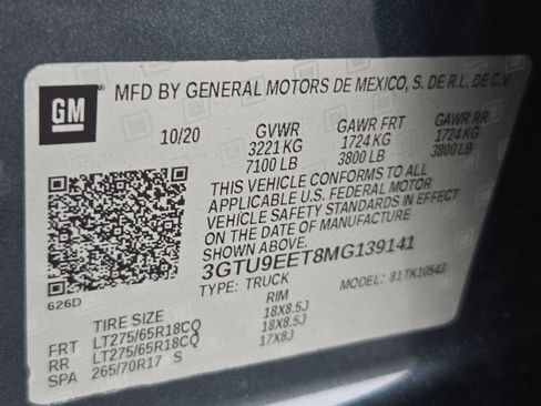 Used 2021 GMC Sierra 1500 AT4 w/ AT4 Premium Package AWD/4WD image 40