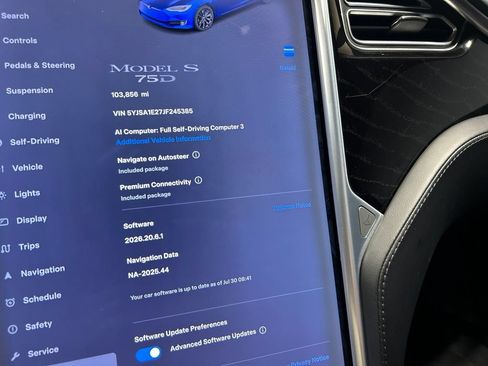 Used 2018 Tesla Model S 75D AWD/4WD image 5