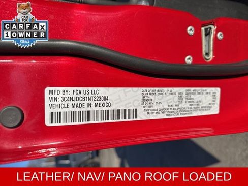 Used 2022 Jeep Compass Limited w/ (RED) Package image 31