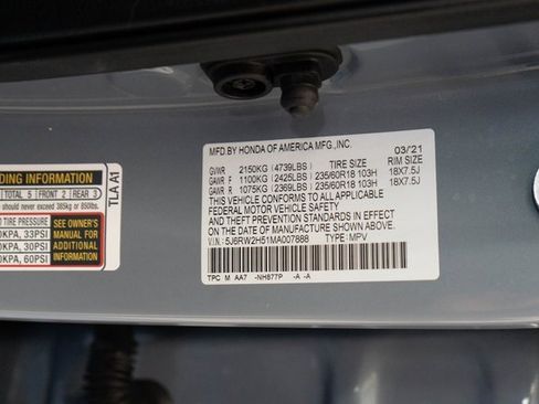 Certified 2021 Honda CR-V EX image 32