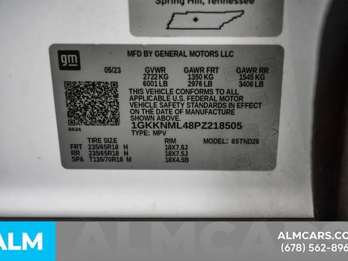 Used 2023 GMC Acadia SLT FWD image 62