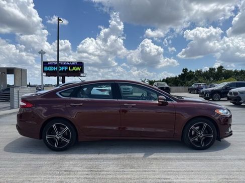 Used 2016 Ford Fusion Titanium w/ Terracotta Package FWD image 2