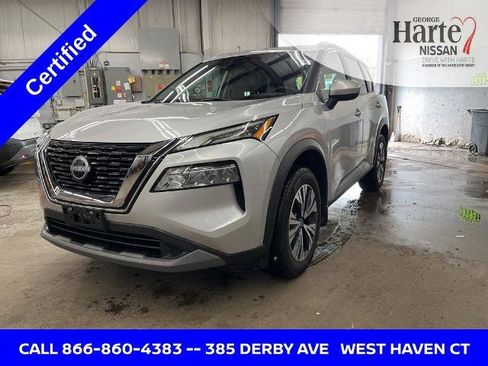 Certified 2023 Nissan Rogue SV w/ SV Premium B Package AWD/4WD image 1