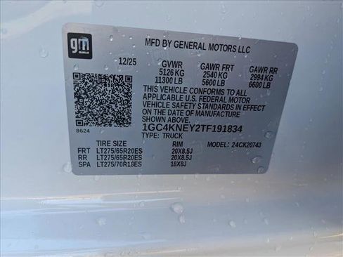 New 2026 Chevrolet Silverado 2500 LT w/ Trail Boss Package image 17