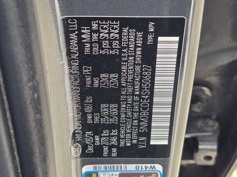Used 2025 Hyundai Tucson SEL AWD/4WD image 33