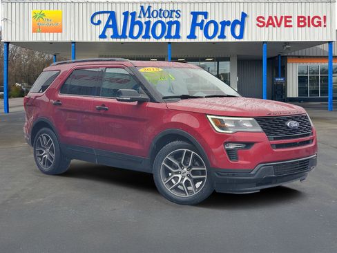 Used 2018 Ford Explorer Sport w/ Equipment Group 401A AWD/4WD image 1