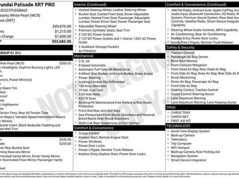 New 2026 Hyundai Palisade XRT Pro AWD/4WD image 26