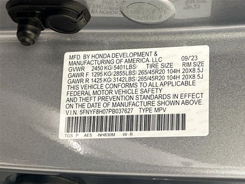 Used 2023 Honda Passport Elite image 30