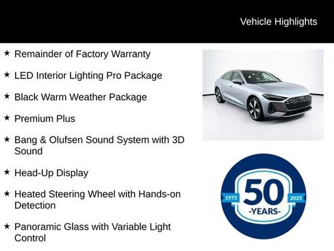 Used 2025 Audi A5 2.0T Premium Plus w/ Premium Plus AWD/4WD image 8