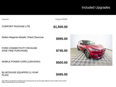 Used 2025 Ford Mustang Mach-E Select w/ Comfort Package Lite AWD/4WD image 6