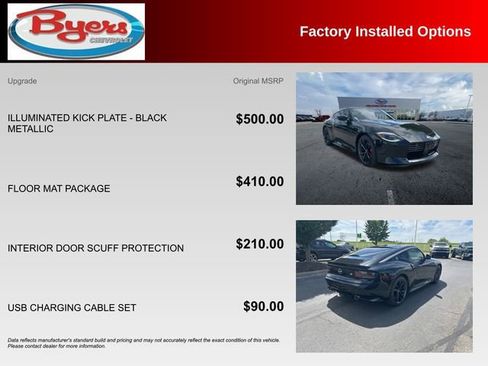 Used 2024 Nissan Z Performance w/ Floor Mat Package RWD image 10