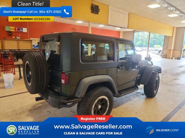 Used 2007 Jeep Wrangler X AWD/4WD image 4