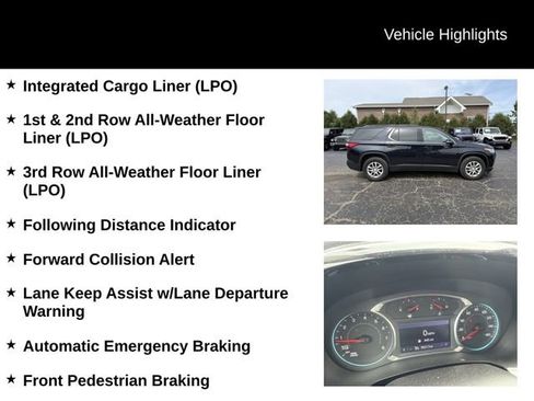 Used 2020 Chevrolet Traverse LT w/ Driver Confidence II Package AWD/4WD image 8
