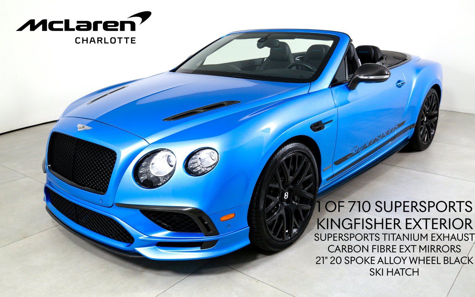 Used 2018 Bentley Continental GT Supersports AWD/4WD image 1