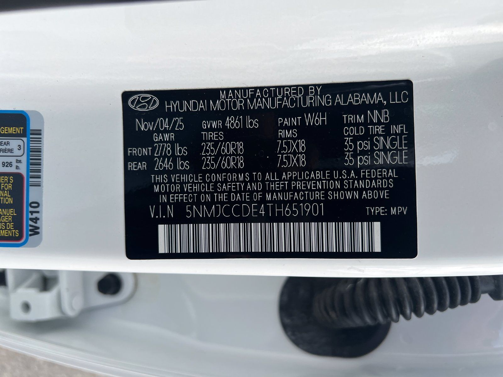 Certified 2026 Hyundai Tucson SEL AWD/4WD image 28