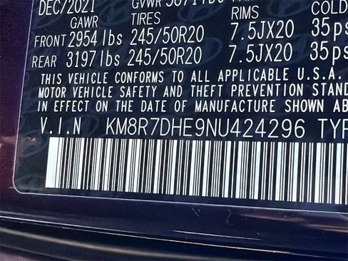 Used 2022 Hyundai Palisade Calligraphy image 34