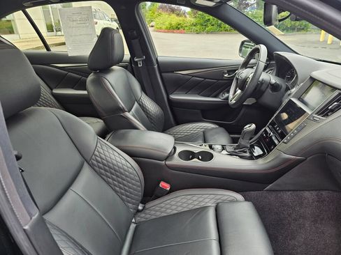Used 2023 INFINITI Q50 Red Sport 400 w/ Black Opal Edition AWD/4WD image 11