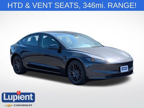 Used 2025 Tesla Model 3 Long Range AWD/4WD image 1