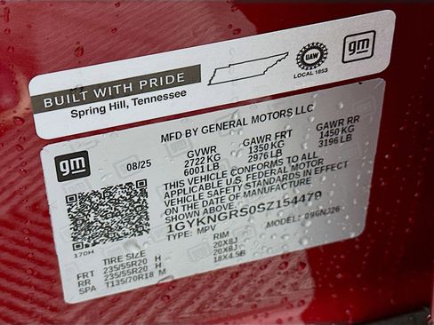 Used 2025 Cadillac XT5 Sportv w/ Technology Package image 36