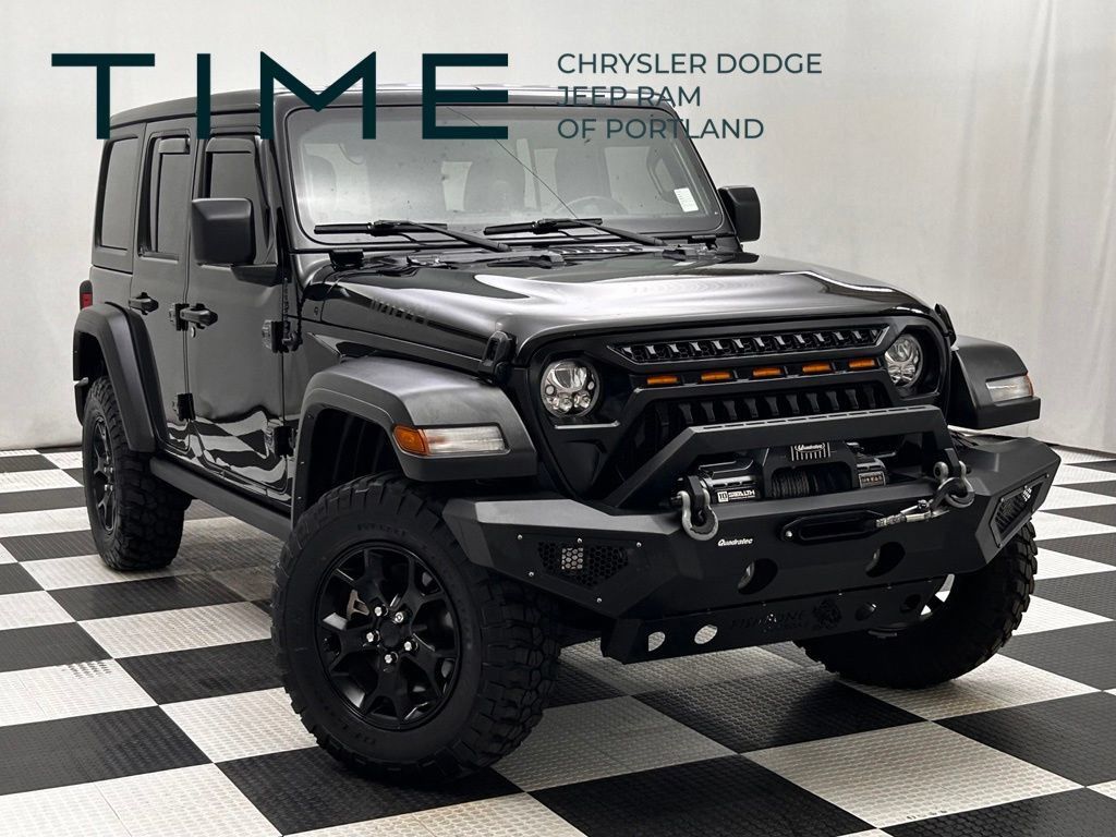 Used 2022 Jeep Wrangler Unlimited Sport AWD/4WD image 1