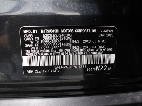 Used 2025 Mitsubishi Outlander SE AWD/4WD image 41
