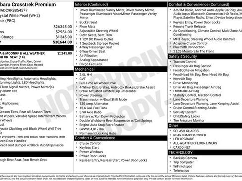 Certified 2024 Subaru Crosstrek 2.0i Premium image 34
