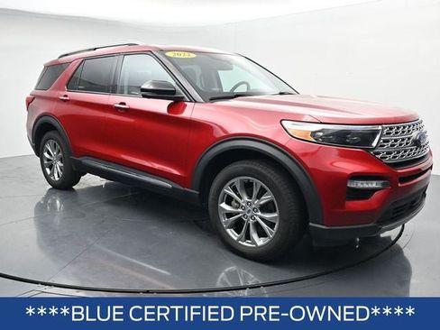 Certified 2022 Ford Explorer Limited w/ Equipment Group 301A AWD/4WD image 2