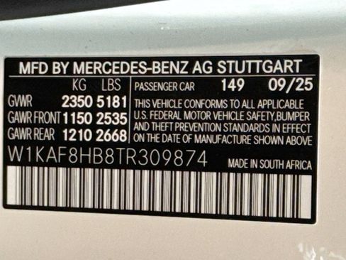 New 2026 Mercedes-Benz C 43 AMG 4MATIC Sedan image 30