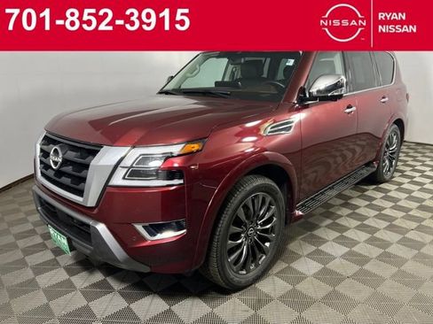 Used 2023 Nissan Armada Platinum w/ Captain's Chairs Package image 12