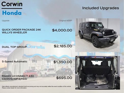 Used 2015 Jeep Wrangler Unlimited Sport AWD/4WD image 4