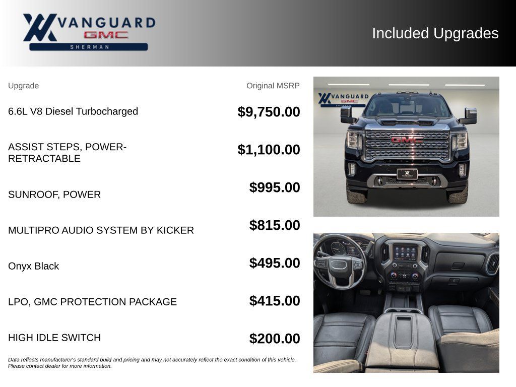Used 2022 GMC Sierra 2500 Denali w/ LPO, GMC Protection Package AWD/4WD image 9